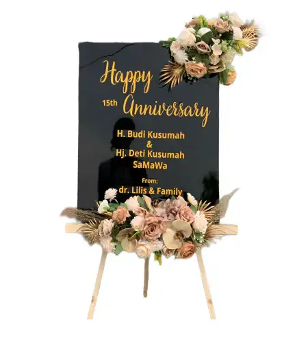 Papan Bunga Akrilik Taba Baru