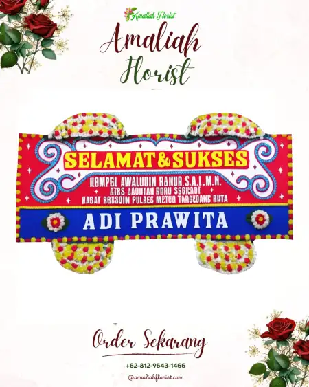 Papan Bunga Ucapan Selamat Taba Baru
